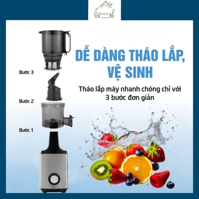 Máy ép chậm Tapuho TSJ68 - Giải pháp cho mùa hè- Hàng Chính Hãng