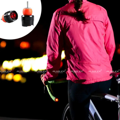 Đèn Ống Tay Lái Xe Đạp Mai Lee BT-06 Sạc Pin Type-C Giúp Trang Trí, An Toàn Ban Đêm, Phù Hợp Xe Đạp Có Ống tay lái có lỗ 16-23mm - Mai Lee