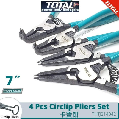 BỘ 4 KÌM MỞ PHE 125MM TOTAL THTJ214041 - HÀNG CHÍNH HÃNG