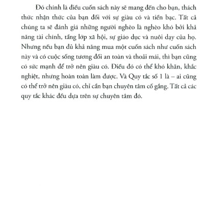 The Rules Of Wealth - Những Quy Tắc Để Giàu Có (Tái Bản 2023)
