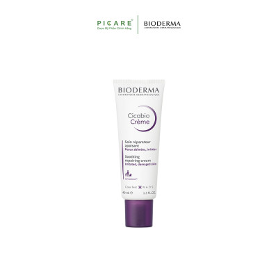 Kem Dưỡng Phục Hồi Da Tổn Thương Bioderma Cicabio Crème - 40ml