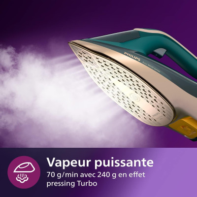 Bàn là hơi nước Philips Azur 8000 DTS8030/70 3000W Hàng chính hãng