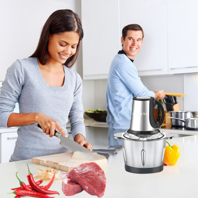 Máy xay thịt đa năng SOKANY SK-7011 Công suất cao 800W, dung tích lớn 3L, xay nhuyễn mọi thực phẩm, dễ dàng vệ sinh - HÀNG CHÍNH HÃNG