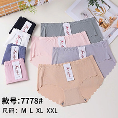 Combo 5 Quần lót nữ Su tăm trơn 7778