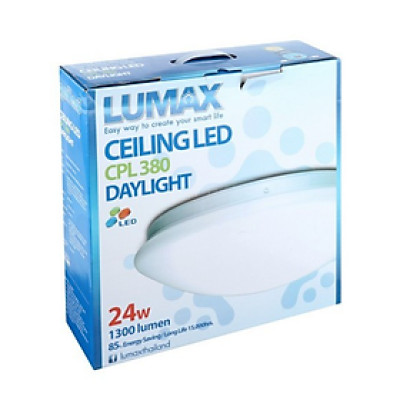 ĐÈN ỐP TRẦN LUMAX#CPL380/W-24LED/6K-XD (24W)