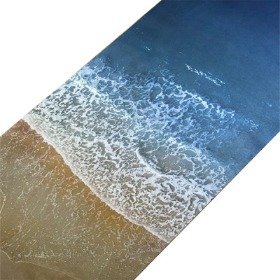 Thảm tập yoga chính hãng Yvonne, Piha Beach (TẶNG KÈM 3 PHẦN QUÀ) dày 4mm, bề mặt nhám, siêu bám, chống trơn trượt, ưa mồ hôi