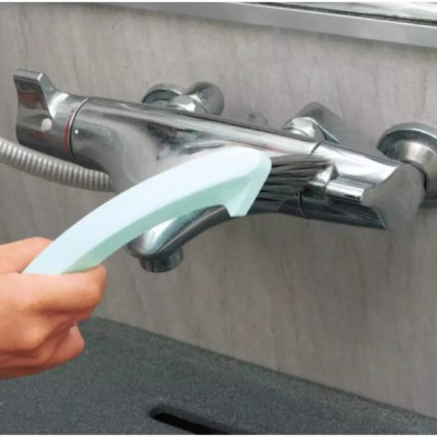 Combo bàn chải đa năng Ohe + giá đựng xà bông có núm hít chân không - made in Japan