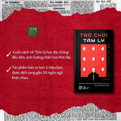 Trò Chơi Tâm Lý Eric Berne M. D. - Thu Nga dịch - (bìa mềm)