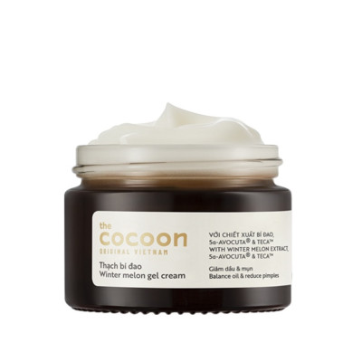 Thạch bí đao Cocoon 30ml giảm dầu và mụn thuần chay