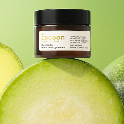 Thạch bí đao Cocoon 30ml giảm dầu và mụn thuần chay