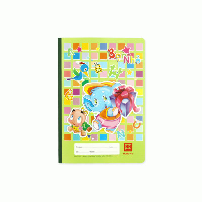 Lốc vở 4 ô ly Hồng Hà School Bạn Nhỏ định lượng 100gsm - 0509