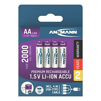 Pin ANSMANN AA Lithium-ion  Type2000