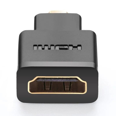 Ugreen UG2010620106TK Màu Đen Đầu chuyển đổi Micro HDMI sang HDMI - HÀNG CHÍNH HÃNG