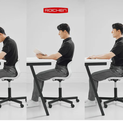 Ghế chỉnh dáng ngồi đúng WOW chân xoay Roichen