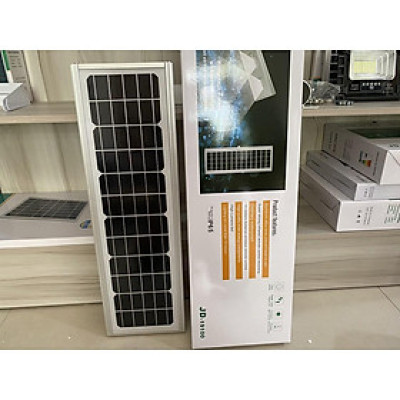 Đèn đường liền thể năng lượng mặt trời Jindian JD-19100 Công suất 100W Khung Nhôm cao cấp