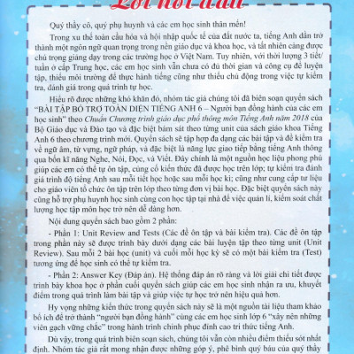 Bài Tập Bổ Trợ Toàn Diện Tiếng Anh 6_ABB