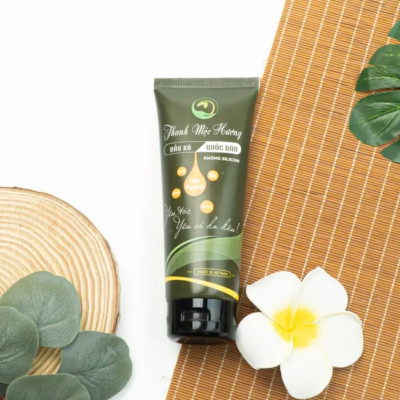 Dầu xả phục hồi tóc hư tổn chẻ ngọn gãy rụng Thanh Mộc Hương chính hãng 200ml 