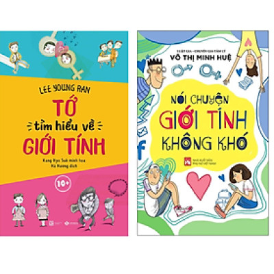 Combo Sách Hay Về Kiến Thức Giới Tính Cho Trẻ :Nói Chuyện Giới Tính Không Khó+Tớ Tìm Hiểu Về Giới Tính