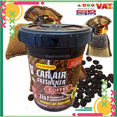 Sáp thơm ôtô thiên nhiên tiện dụng Acana 130g (hương cà phê)