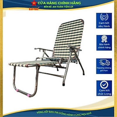 GHỄ XẾP BAN MAI INOX 201 CAO CẤP ( Giao màu ngẫu nhiên)