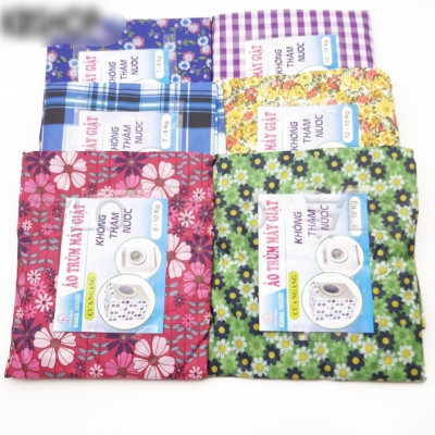 Áo phủ máy giặt cửa ngang (trước) cho máy từ 9 - 10kg ,vải dù siêu bền tiện lợi , chống thấm nước , bảo vệ máy giặt dưới mọi thời tiết giao màu ngẫu nhiên