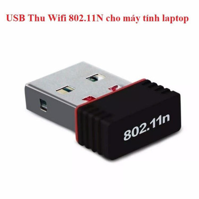 USB thu Wifi 150Mbps cho Máy tính - card mạng wifi 150M