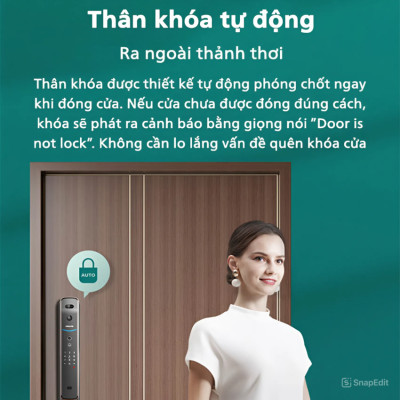 Bộ khóa cửa thông minh khuôn mặt 3D Face, vân tay, thẻ từ, mật khẩu và chìa cơ thương hiệu Philips DDL709-7HWS - Hàng chính hãng