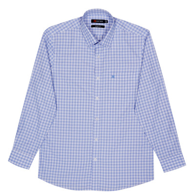 Áo sơ mi nam tay dài form suông Khatoco A1MD468T1-CNCR346-2505-D