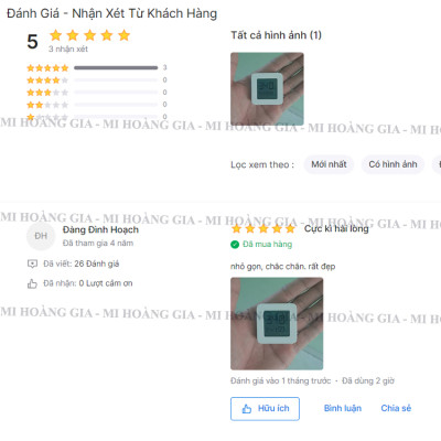 Ẩm kế thông minh gen2 Xiaomi Mijia