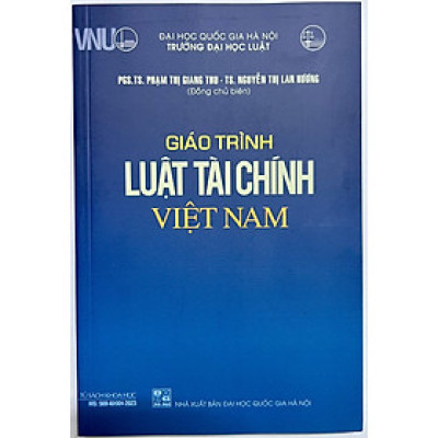 Sách - Giáo Trình Luật Tài Chính Việt Nam