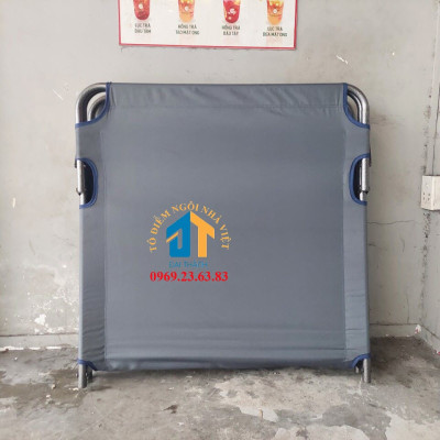 Giường xếp vải nhập rộng 0.9m dài 1m9