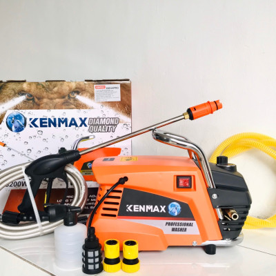MÁY XỊT RỬA XE CHỈNH ÁP 3200W KENMAX KM320PRO ( SIÊU KHỎE, BỀN, ROTOR 100% DÂY ĐỒNG)- HÀNG CHÍNH HÃNG