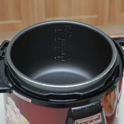 Nồi Áp Suất Đa Năng Sunhouse DNDSHD1552 - 5L (Đỏ Đen) - Hàng chính hãng