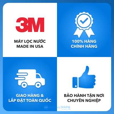 Máy Lọc Nước 3M ICE190-S Chuyên Dùng Cho Nhà Hàng, Quán Cà Phê, Căntin, Horeca - Hàng Chính Hãng 3M, Nhập Khẩu Mỹ