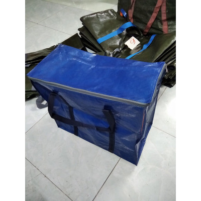 Túi Đựng Quần Áo Giỏ Đựng Đồ Chăn Mền Chống Thấm Nước Hoa Văn Đẹp Chất Liệu Bạt Dày Dặn Có Lựa Chọn Mẫu Sọt