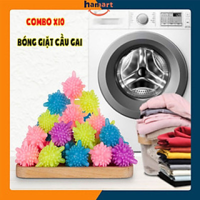 Bóng Giặt Quần Áo Cầu Gai Chống Nhăn Siêu Sạch Cao Su Cỡ Lớn Bóng Giặt Đồ Sinh Học
