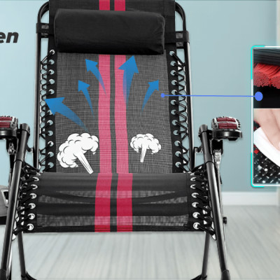 Ghế xếp thư giãn cao cấp kèm đệm Kachi MK232 - Ghế xếp thông minh văn phòng - Trọng tải 300kg