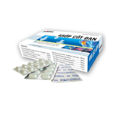KHỚP CỐT ĐAN Vinaphar Hộp 30 viên - Hỗ trợ mạnh gân cốt, giúp hạn chế đau nhức khớp xương do phong thấp, thoái hóa khớp
