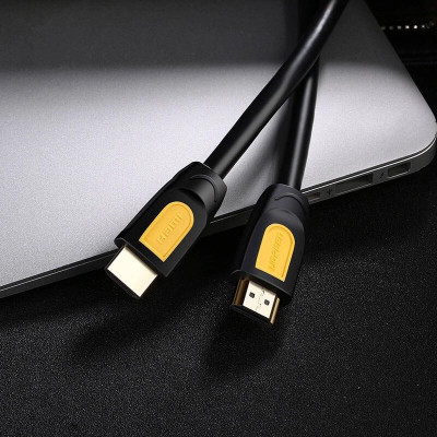 Ugreen UG11106HD101TK 15M màu Vàng Cáp tín hiệu HDMI chuẩn 1.4 hỗ trợ phân giải Full HD - HÀNG CHÍNH HÃNG