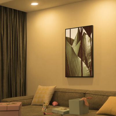 Đèn âm trần Philips Hue Garnea LED Downlight White Ambiance - Hàng Chính Hãng