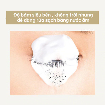 Phiên Bản Hoàng Gia Mascara Màng Film Cải Tiến Siêu Chống Trôi Làm Cong Và Dài Mi Bản Giới Hạn Kissme Heroine Make (Màu Đen Tro)