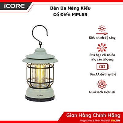 Đèn Đa Năng Kiểu Cổ Điển iCore MPL69 - Hàng chính hãng