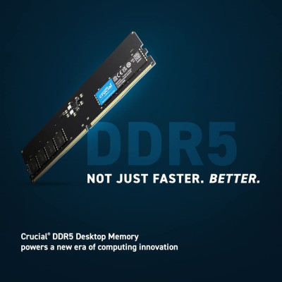 Ram PC Crucial DDR5 16GB Bus 4800 – CT16G48C40U5 - Hàng chính hãng