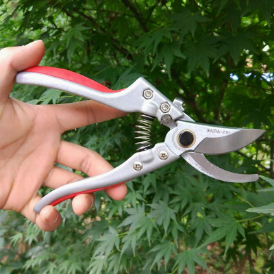 Kéo cắt cành SADA210 lưỡi thép 210mm cao cấp sắt bén siêu ngọt và bền tặng thêm lò xo - Hàng chính hãng