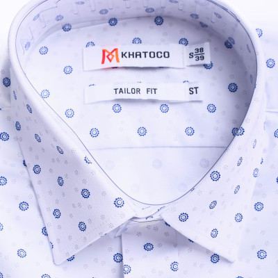 Áo sơ mi tay ngắn Khatoco