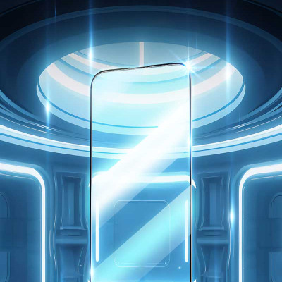 Miếng Dán Cường Lực Dành Cho iPhone 15 Pro/ iPhone 15 ProMax Mipow Kingbull 3D Premium Silk _ Hàng Chính Hãng