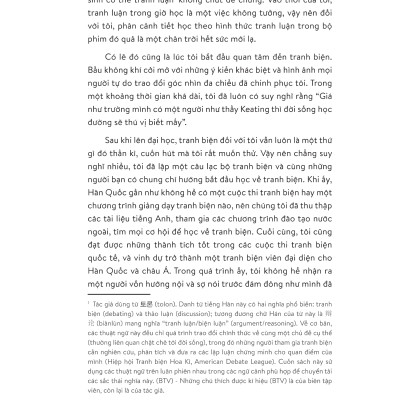 Tranh Biện Sao Cho Đúng