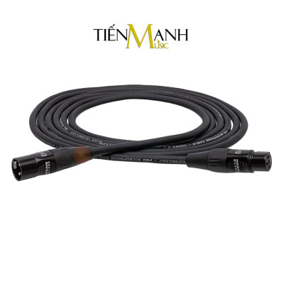 Dây Micro Hosa Pro 2 Đầu Canon XLR Rean by Neutrik Dài 0.9m, 1.5m, 3m, 4.5m, 7.5m, 9m, 15m, 30m HMIC-003, 005, 010, 015, 020, 025, 030, 050, 100 Cable Đực sang Cái XLR3F to XLR3M Hàng Chính Hãng