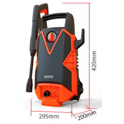 Máy bơm áp lực Yili rửa ôtô, xe máy công suất lớn 1400W, Áp suất 100Bar - (Bản Cao cấp + Tặng phụ kiện)