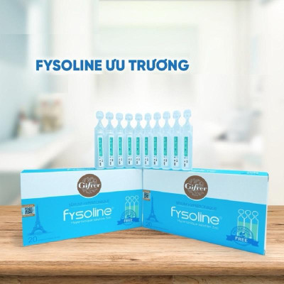 Fysoline - Nước muối sinh lý Pháp - Vệ sinh mắt, mũi, miệng cho bé và người lớn